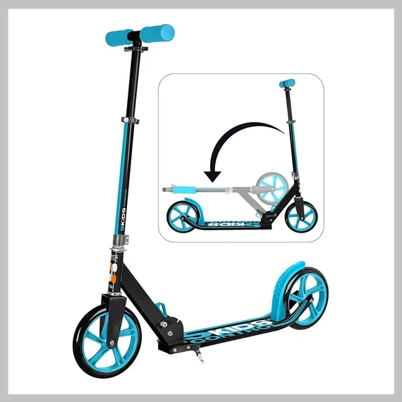 Monopattino pieghevole Stamp Skids Control – blu/nero – Modello 820017
