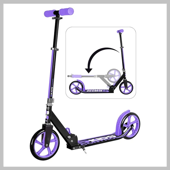 Monopattino pieghevole Stamp Skids Control – viola/nero – Modello 820024
