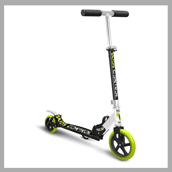 Monopattino pieghevole Stamp Skids Control nero-verde – modello 821804
