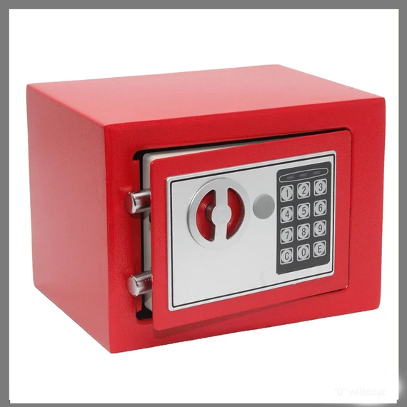 Cassaforte digitale 230×170×170 mm rossa HS2317CR
