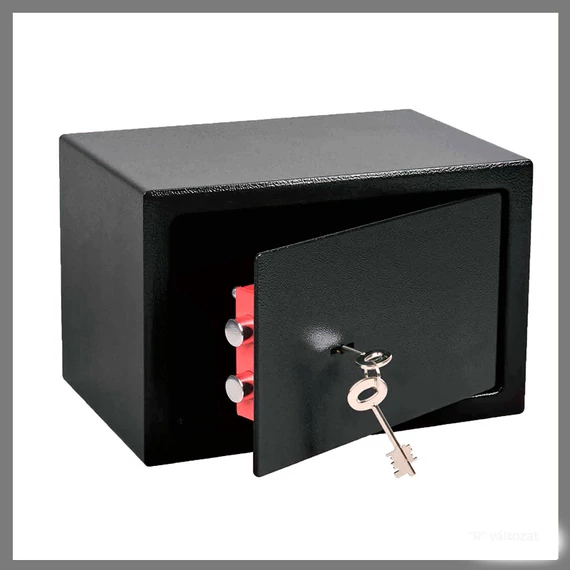 Cassaforte con chiave 310×200×200 mm HS3120K
