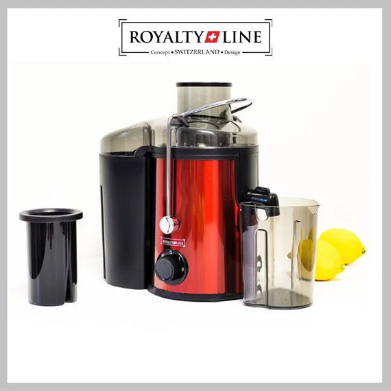 Centrifuga per frutta Royalty Line PJ-19001 – 700W, 2 velocità + impulso, 450 ml, sistema antigoccia
