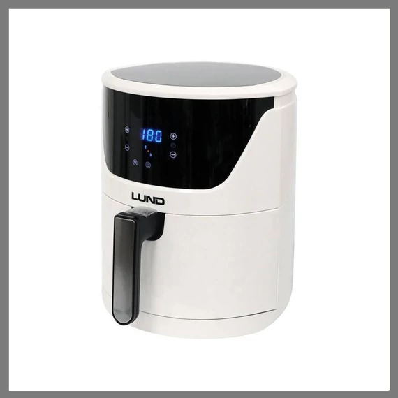 Friggitrice ad aria calda LUND TO-67575 – 3,7L, 1400W, LED, bianca
