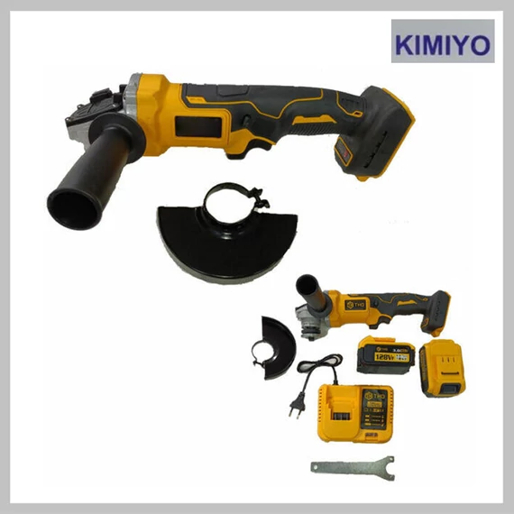 Smerigliatrice angolare cordless KIMIYO 128V con 2 batterie – CH24-47