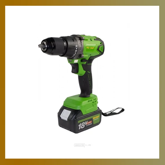 Avvitatore a batteria PROCRAFT PA18BL – Brushless 20V