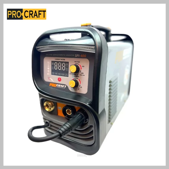 Saldatrice semiautomatica inverter Procraft SPI-400 – MIG/MAG, MMA, FCAW, AWI