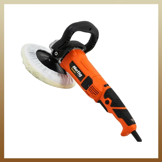 Lucidatrice elettrica Notig Tools 2400W con velocità regolabile e disco da 180 mm | Modello N4220