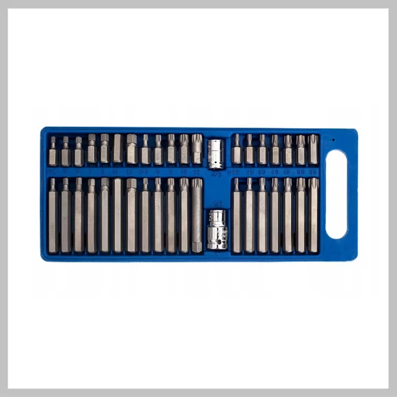 Set di punte Torx esagonali THO, 40 pezzi, PT-41