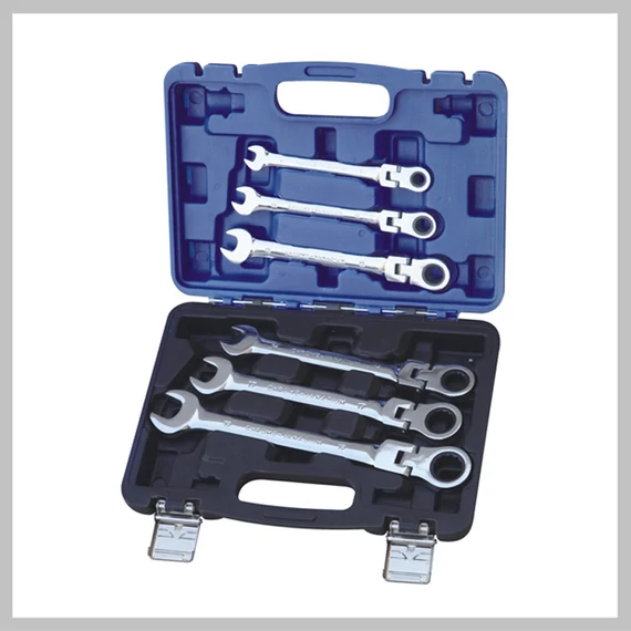 Set di chiavi combinate flessibili 6 pezzi Fischer Kraft FS-1006