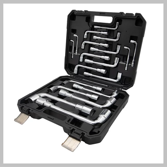 Set di chiavi a tubo piegate 19 pezzi Fischer Kraft FS-1019