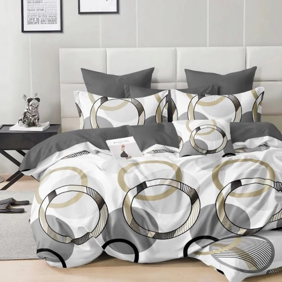 Set biancheria da letto 7 pezzi di alta qualità Bernadette 6 – BL-04