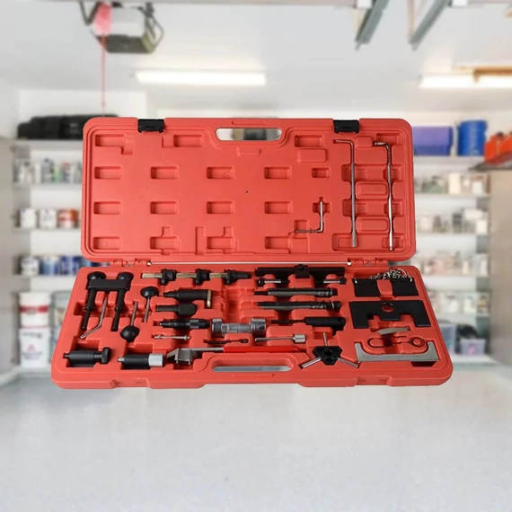 Kit di bloccaggio distribuzione Haina 33 pezzi per VW, Audi, Skoda, Seat – HA-6003