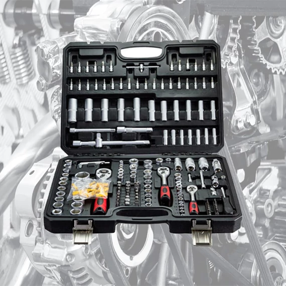 Set di chiavi a bussola Flinke FK-2021 – 202 pezzi