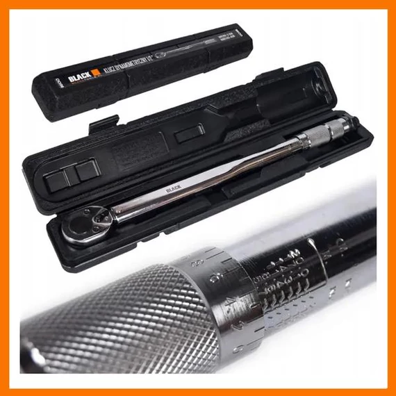Chiave dinamometrica BLACK 5–25 Nm, 1/4