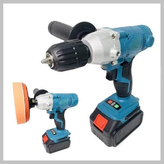 Trapano/avvitatore e lucidatrice a batteria ad alte prestazioni 24V – holm7352
