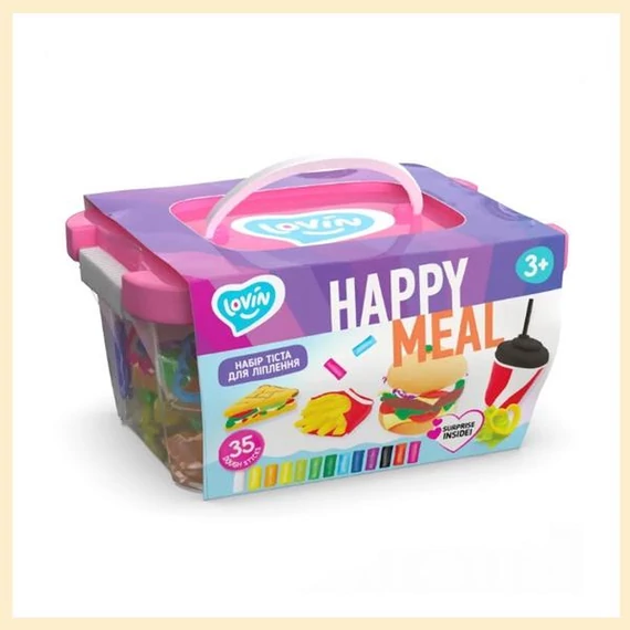 Set creativo per modellare il cibo – 35 paste modellabili colorate 031034