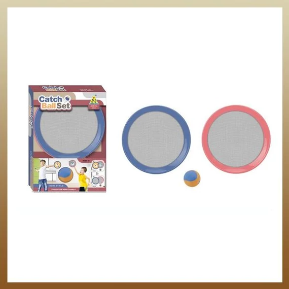 Gioco da spiaggia – Lancia e prendi con dischi in velcro – 18 cm 036425
