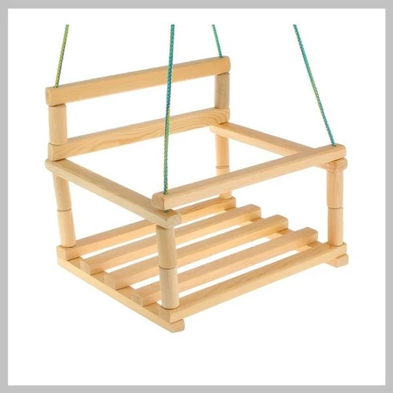 Altalena classica in legno – 35 x 26 cm (cod. 135200)