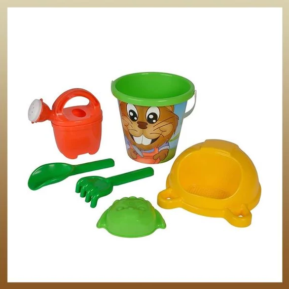 Set da spiaggia Androni “Castoro” – 5 pezzi 211326