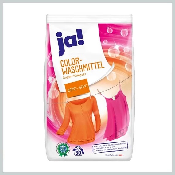 ja! Detersivo in polvere per bucato colorato – 30 lavaggi – 7175263