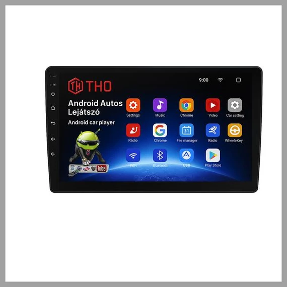 Lettore multimediale per auto THO Android - WiFi, GPS, Bluetooth, USB, touch screen AN-10