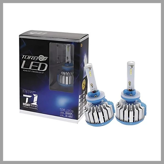 Kit di conversione per fari Turbo LED T1 - 6000K CD1-T1-H7