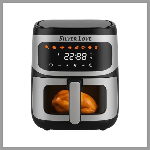Friggitrice ad aria SilverLove – capacità 13L, potenza 3000W CY-8004