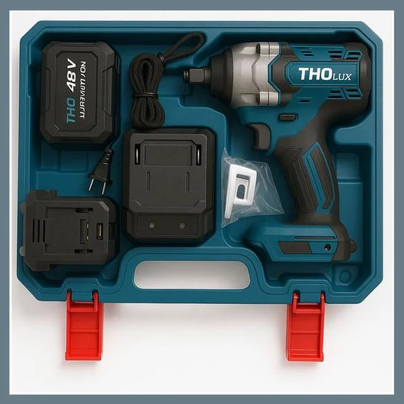 Set avvitatore a impulsi a batteria THOLux 48V – Modello M-8087