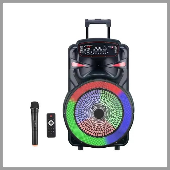 Cassa Bluetooth portatile Super Bass 6000W con luci LED TH-1501B