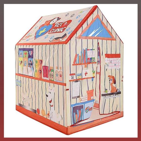Tenda da gioco per bambini – Tema veterinario – Mod. 40056-D