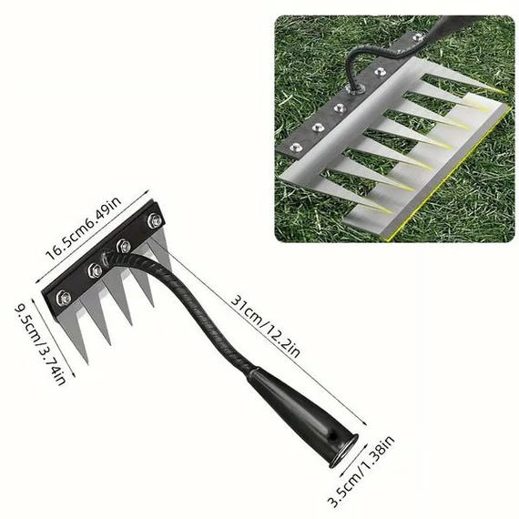 Zappa da Giardino in Acciaio al Manganese con 5 Denti AE1403517