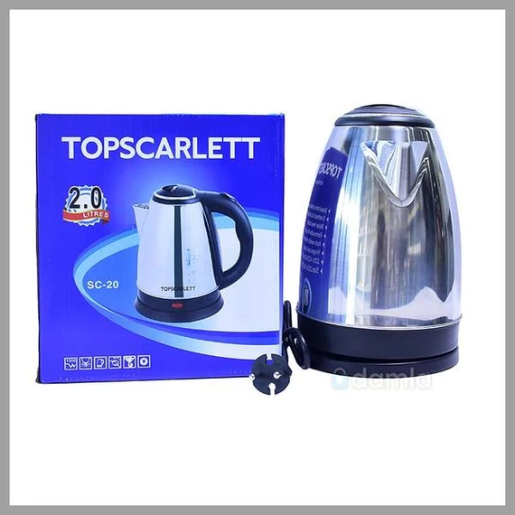 Bollitore elettrico TOPSCARLETT – 2 litri, 1500 W, SC-20