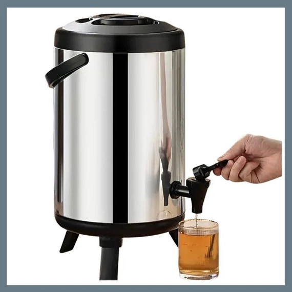 Dispenser Isolato per Bevande in Acciaio Inox da 8L con Manico – EB1343135-2