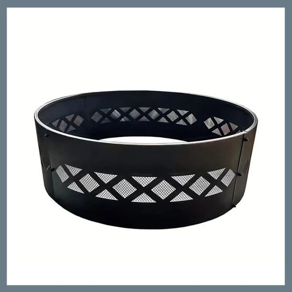 Braciere da Esterno Rotondo in Metallo – 95 cm FM220919
