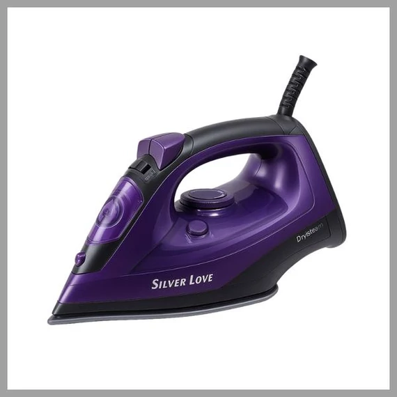 Ferro da stiro a vapore SilverLove – 1800W con piastra in ceramica CY-828