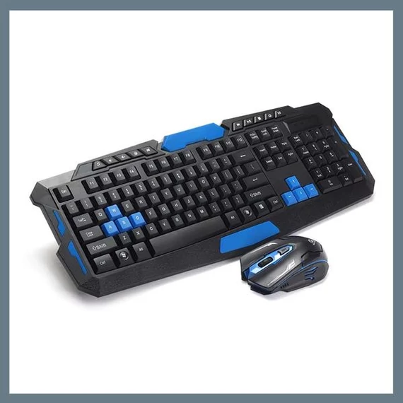 Set tastiera e mouse da gaming wireless HK8100