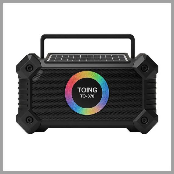 Altoparlante Bluetooth portatile solare Toing TO-370 – 10W