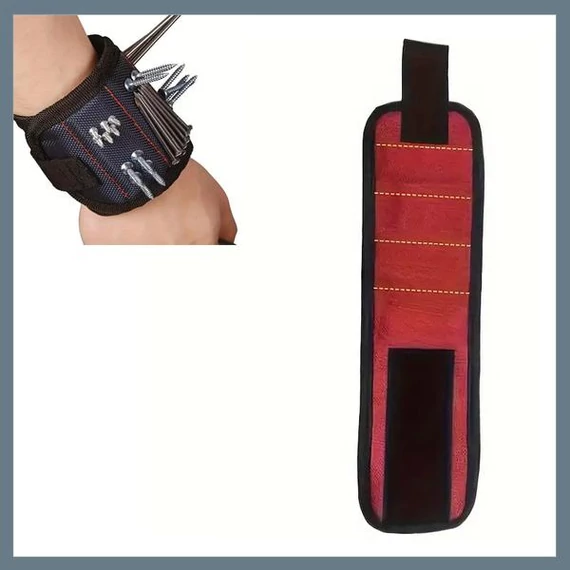 Bracciale Magnetico per Viti e Chiodi – Rosso WW06543-3