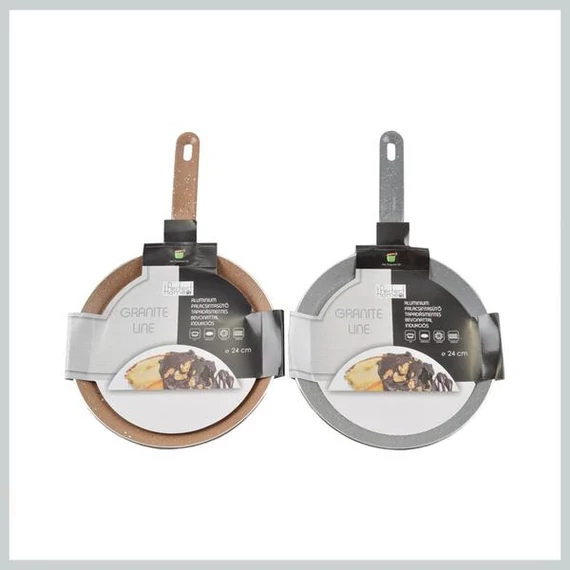 Perfect Home Granite Line – Padella per Crêpes con Rivestimento Antiaderente 24 cm – Offerta 1+1 (Modello 139162)