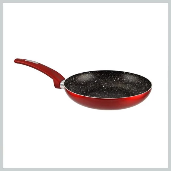 Perfect Home Metal Red Comfort – Padella in Alluminio Antiaderente, 24 per 4 Virgola 5 Centimetri, per Induzione (Modello 14220)