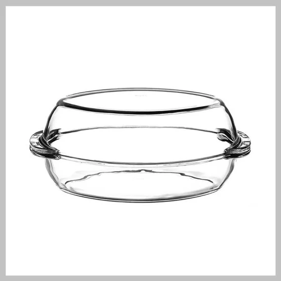 Orion – Pirofila in Vetro con Coperchio 2in1, 34 × 19,5 cm (Modello 123772 / 16723)