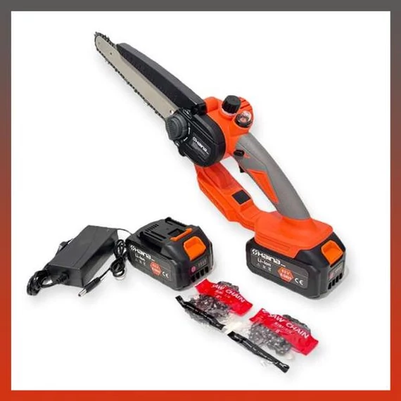 Haina HM-6819 – Motosega a Batteria 62V con Display LCD e Barra da 8”