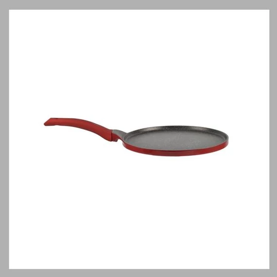 Perfect Home – Padella bassa antiaderente in alluminio / Padella per crêpe, 26 cm – 12764