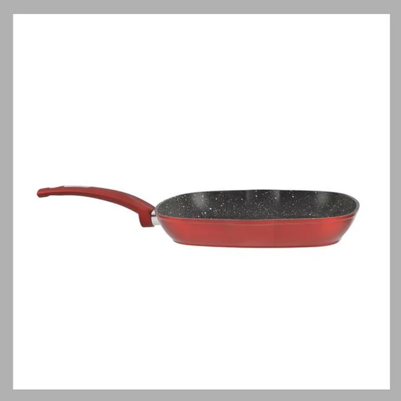 Perfect Home – Padella grill in alluminio antiaderente, 28 × 28 cm – 14414