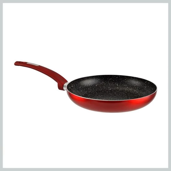 Perfect Home Metal Red Comfort – Padella antiaderente in alluminio, 26 × 4,8 cm, per induzione – 28311
