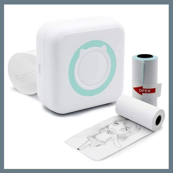 Stampante termica portatile con batteria e connessione Bluetooth – holm9895