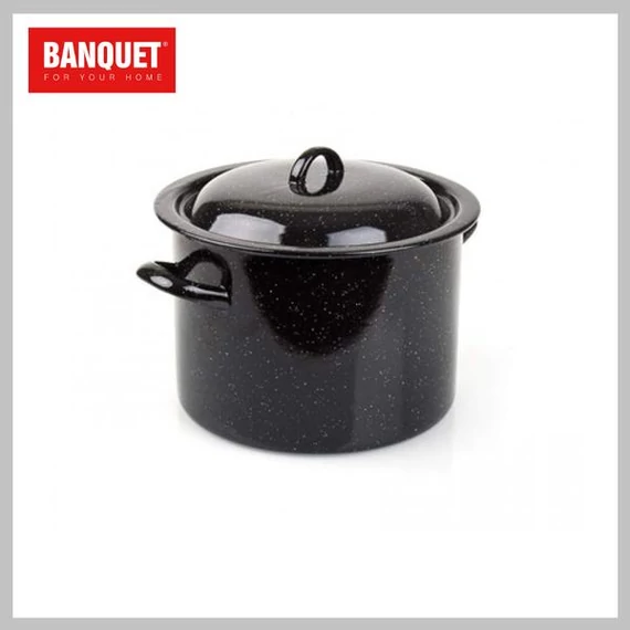 Pentola smaltata con coperchio BANQUET – 3 litri – Modello 13VEFP18