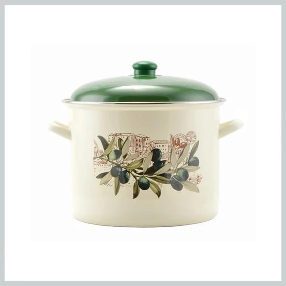 Pentola smaltata con coperchio Perfect Home 