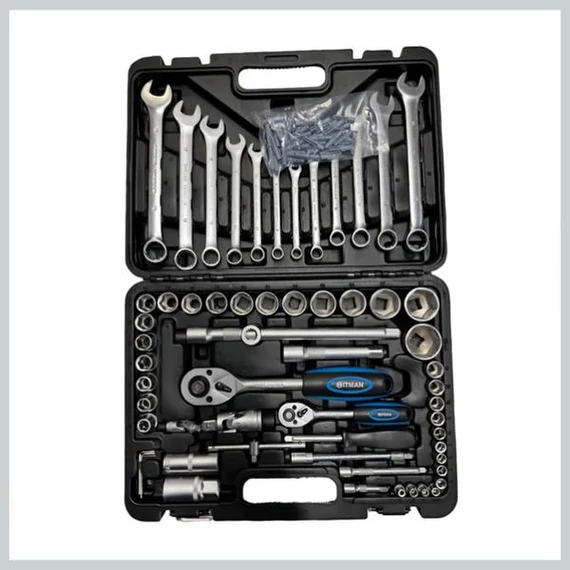 Set di chiavi a bussola e combinate Hitman – 106 pezzi – Modello HA-0064