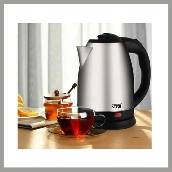 WINNING STAR Bollitore elettrico in acciaio inox – 1,8 litri, 1500W – Modello ST-6011